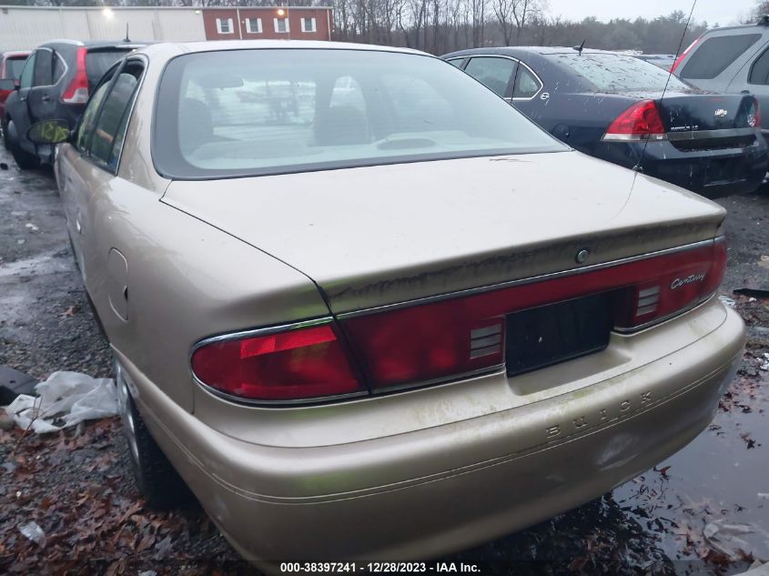 2G4WS52JX41289627 | 2004 BUICK CENTURY