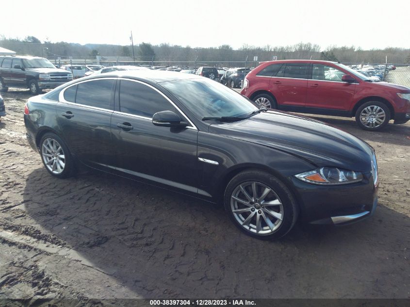 2013 JAGUAR XF I4 T - SAJWA0ES8DPS96109