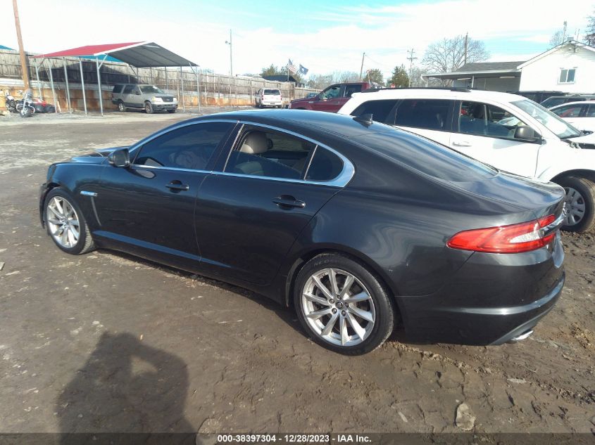 2013 JAGUAR XF I4 T - SAJWA0ES8DPS96109