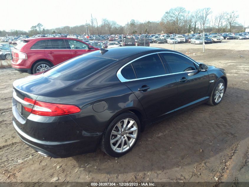 2013 JAGUAR XF I4 T - SAJWA0ES8DPS96109