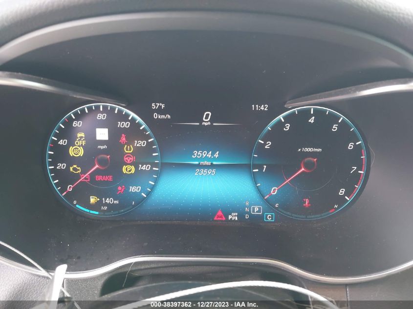 2021 MERCEDES-BENZ GLC 300 SUV - W1N0G8DB9MF952402