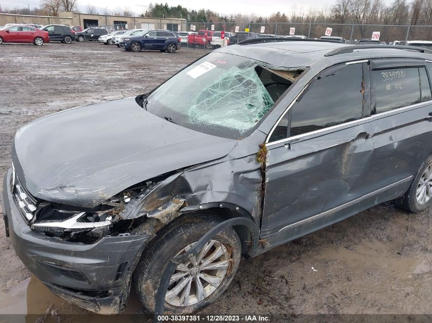 2018 VOLKSWAGEN TIGUAN SE/SEL - 3VV2B7AX4JM221558