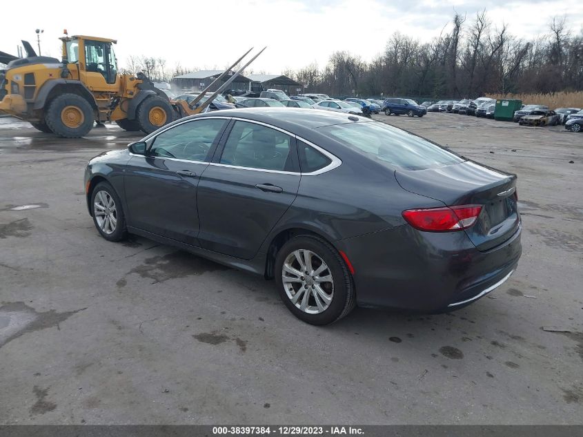 2015 CHRYSLER 200 LIMITED - 1C3CCCAB8FN684107