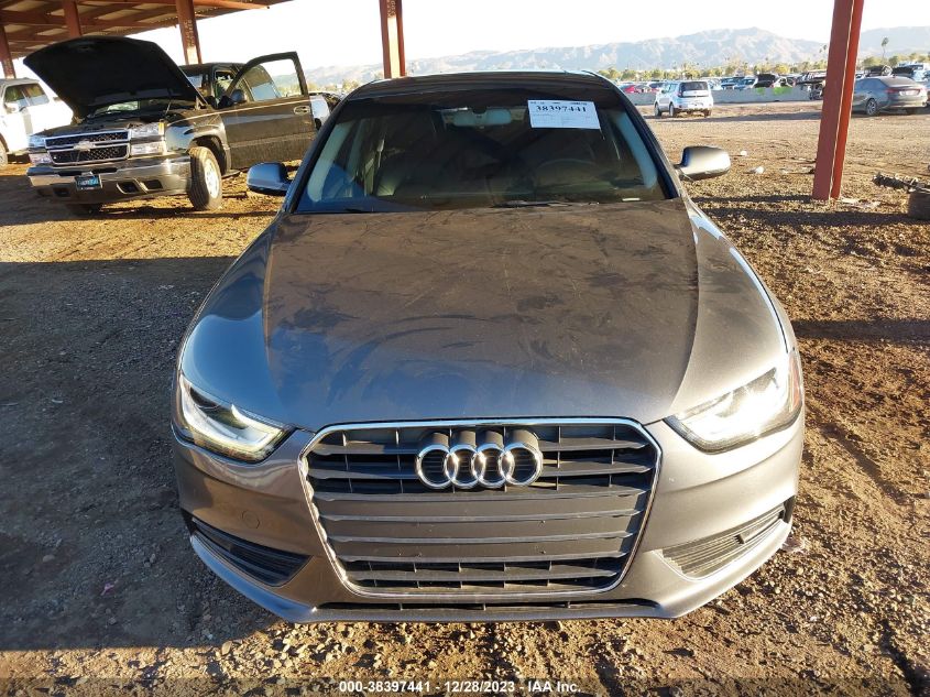 2013 AUDI A4 2.0T PREMIUM - WAUAFAFL3DA196197