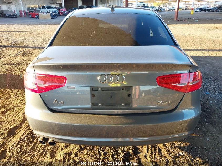 2013 AUDI A4 2.0T PREMIUM - WAUAFAFL3DA196197