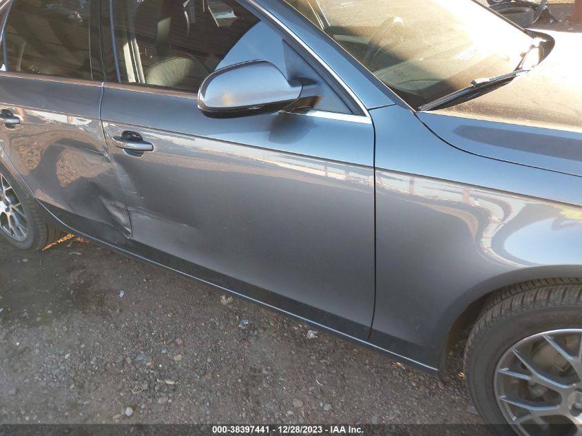 2013 AUDI A4 2.0T PREMIUM - WAUAFAFL3DA196197