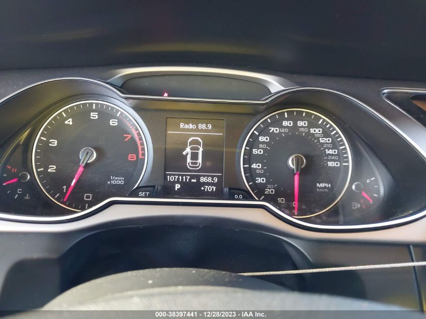 2013 AUDI A4 2.0T PREMIUM - WAUAFAFL3DA196197