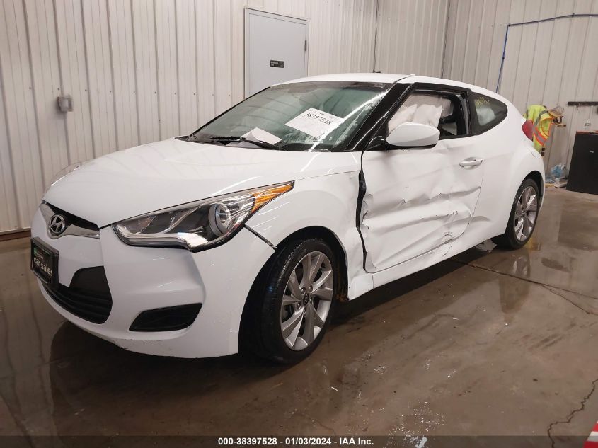 2016 HYUNDAI VELOSTER - KMHTC6AD9GU283926