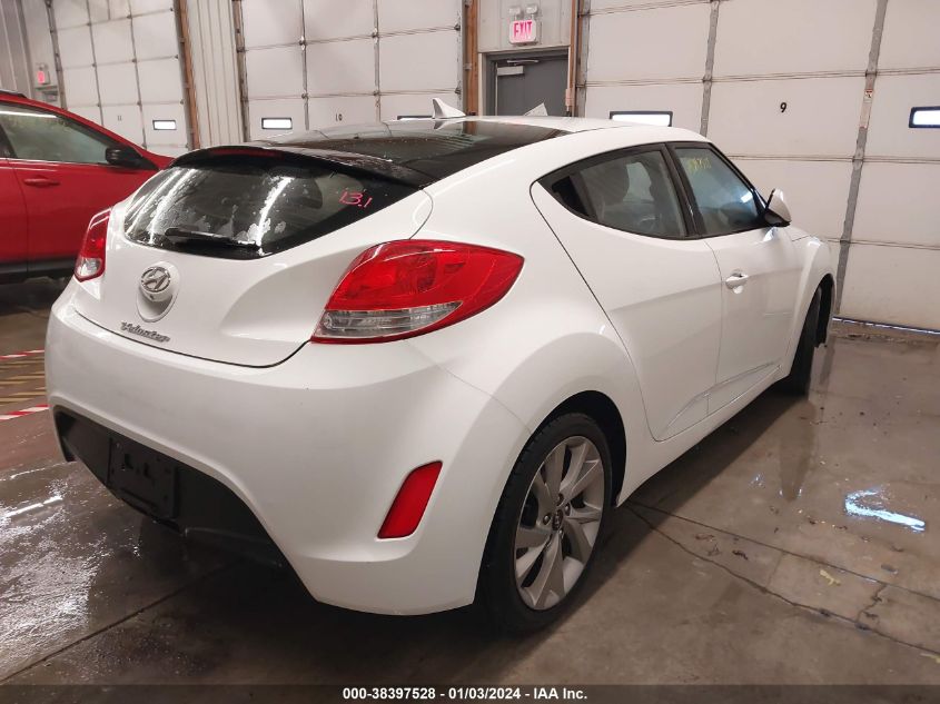 2016 HYUNDAI VELOSTER - KMHTC6AD9GU283926