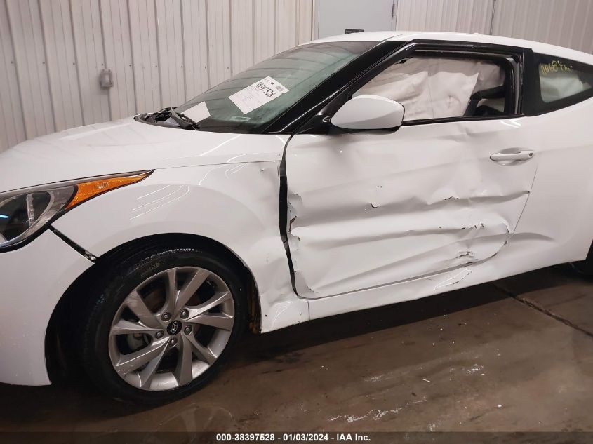 2016 HYUNDAI VELOSTER - KMHTC6AD9GU283926