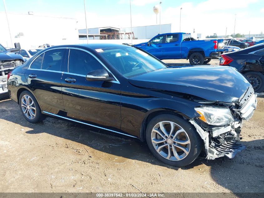 2015 MERCEDES-BENZ C 300 LUXURY/SPORT - 55SWF4JB9FU067771