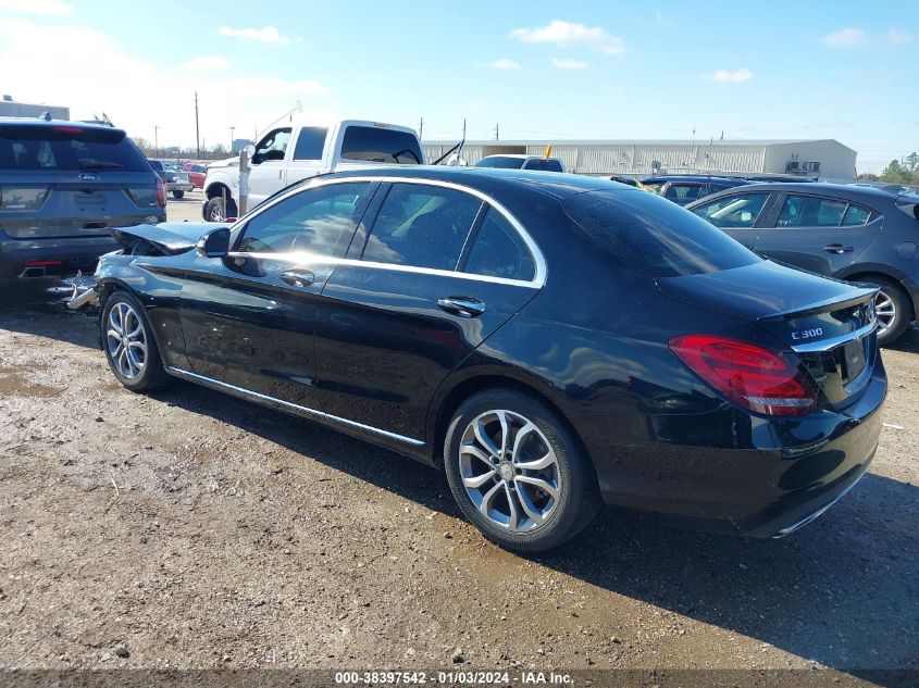 2015 MERCEDES-BENZ C 300 LUXURY/SPORT - 55SWF4JB9FU067771