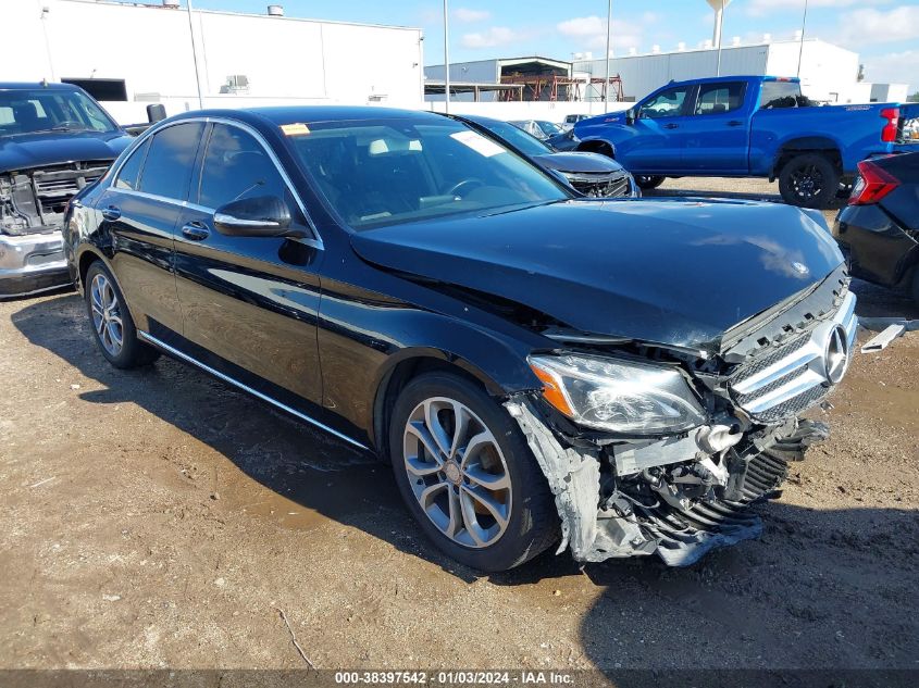 2015 MERCEDES-BENZ C 300 LUXURY/SPORT - 55SWF4JB9FU067771