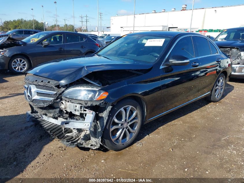 2015 MERCEDES-BENZ C 300 LUXURY/SPORT - 55SWF4JB9FU067771