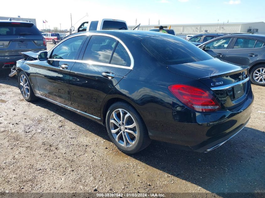 2015 MERCEDES-BENZ C 300 LUXURY/SPORT - 55SWF4JB9FU067771