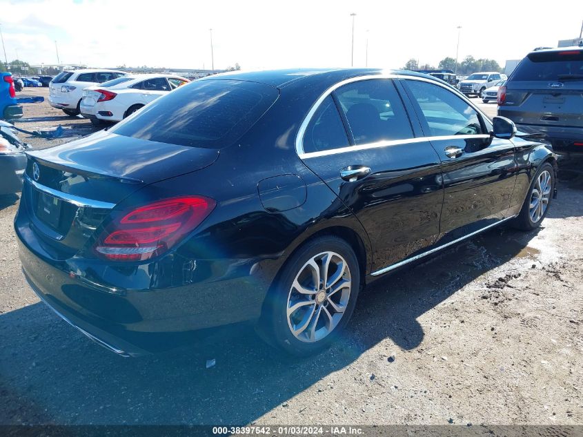 2015 MERCEDES-BENZ C 300 LUXURY/SPORT - 55SWF4JB9FU067771