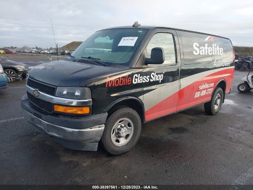 2017 CHEVROLET EXPRESS 2500 WORK VAN 1GCWGAFF2H1162337