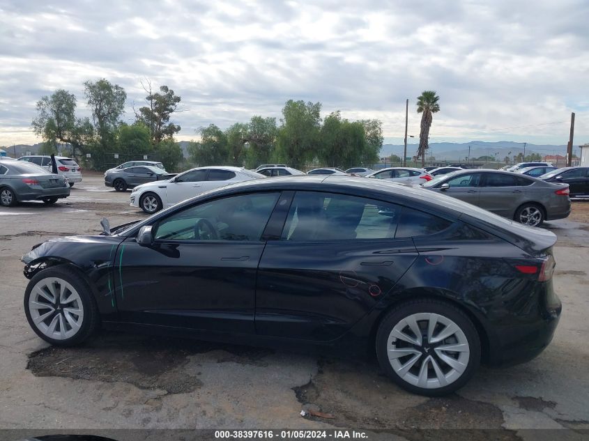 2021 TESLA MODEL 3 - 5YJ3E1EB0MF877349