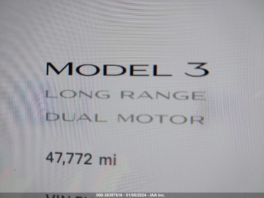 2021 TESLA MODEL 3 - 5YJ3E1EB0MF877349