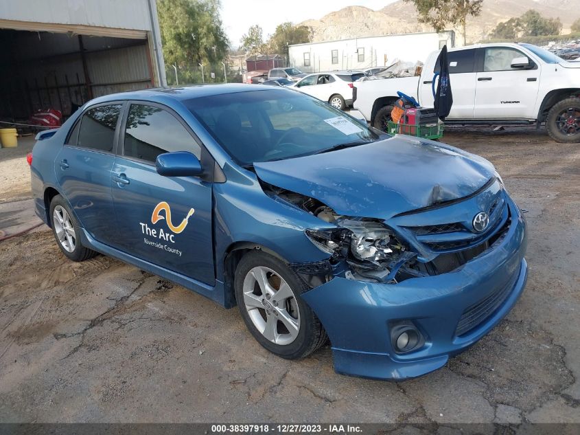 2013 TOYOTA COROLLA S/LE - 5YFBU4EE4DP111686