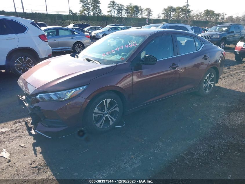 2020 NISSAN SENTRA SV XTRONIC CVT - 3N1AB8CV8LY289873