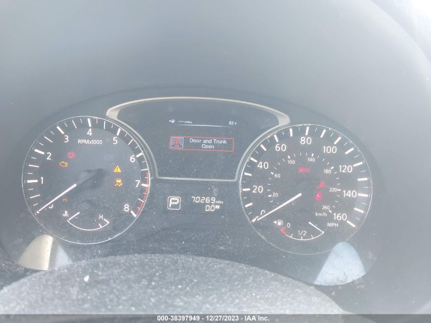 2013 NISSAN ALTIMA 2.5/S/SV/SL - 1N4AL3AP0DC287942
