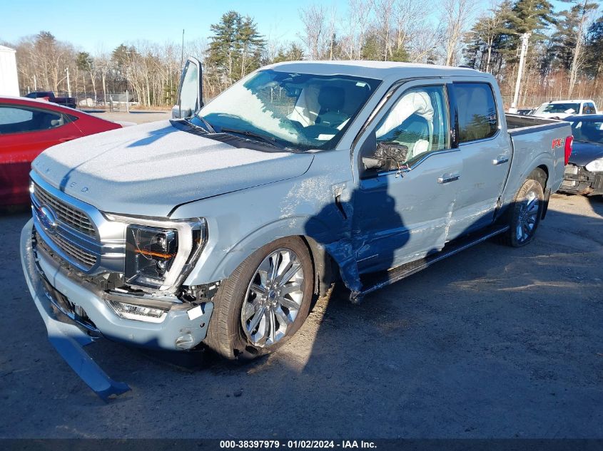 2023 FORD F-150 LIMITED - 1FTFW1ED2PFC28454