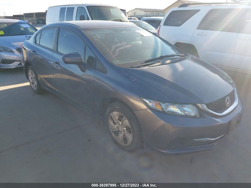 2015 HONDA CIVIC LX - 2HGFB2F59FH558602