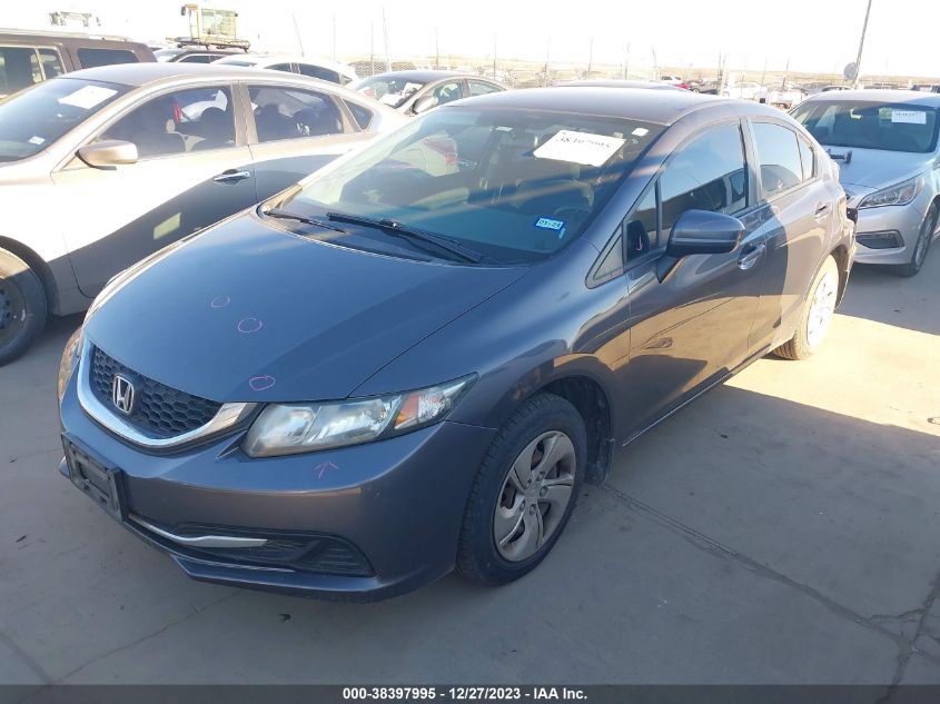 2015 HONDA CIVIC LX - 2HGFB2F59FH558602