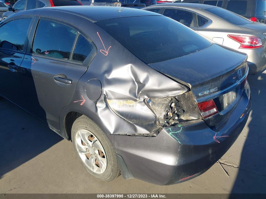 2015 HONDA CIVIC LX - 2HGFB2F59FH558602