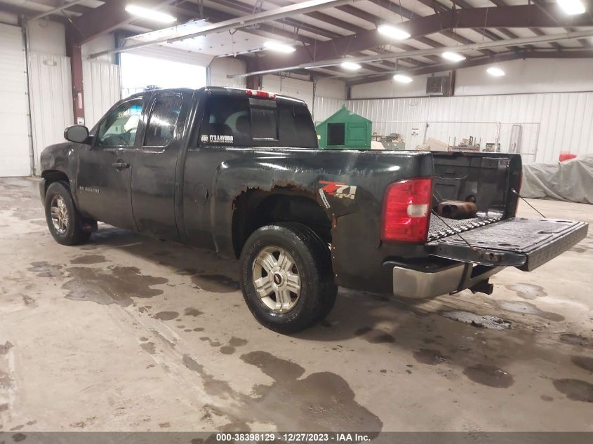 2GCEK290791112391 | 2009 CHEVROLET SILVERADO 1500