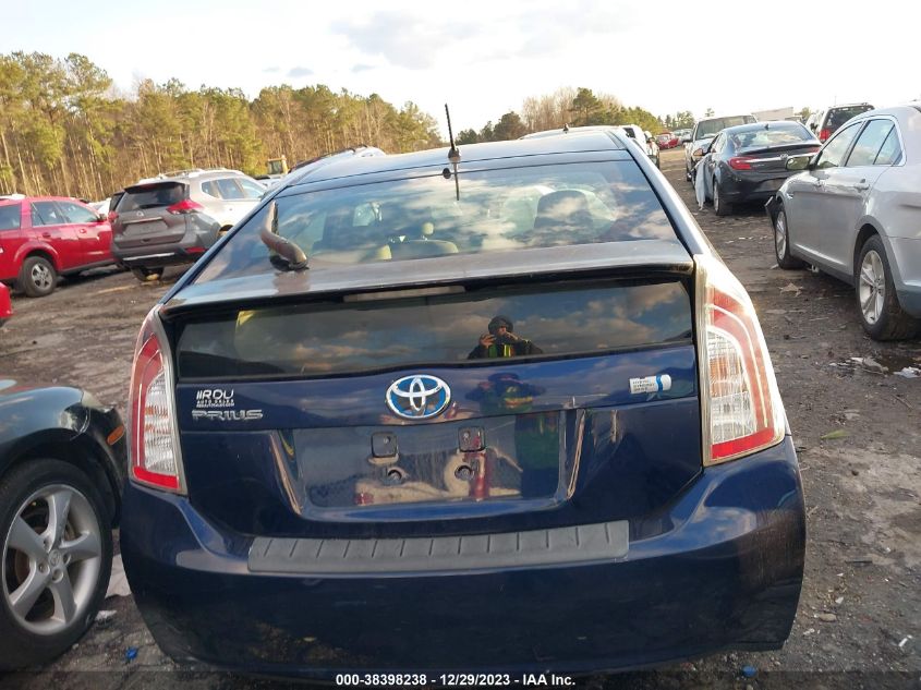2014 TOYOTA PRIUS - JTDKN3DU7E1782002