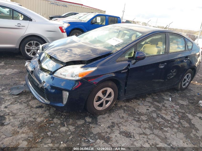2014 TOYOTA PRIUS - JTDKN3DU7E1782002