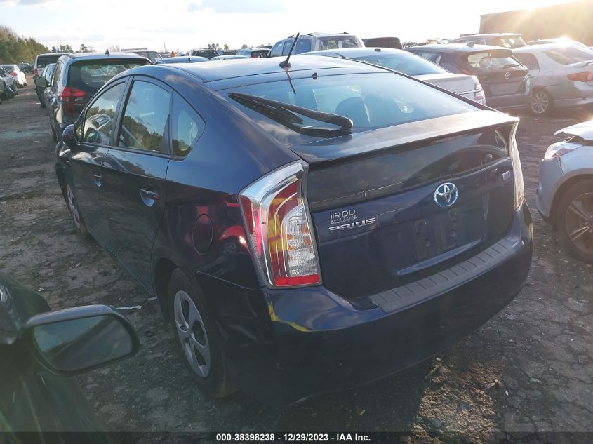2014 TOYOTA PRIUS - JTDKN3DU7E1782002