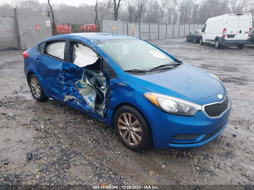 2014 KIA FORTE LX - KNAFX4A65E5153478