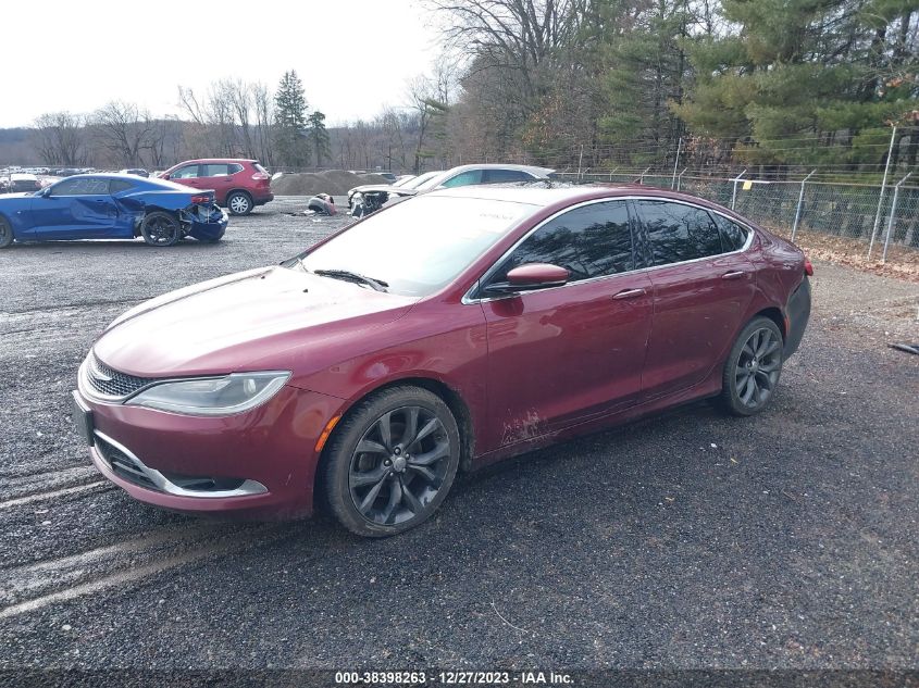 2015 CHRYSLER 200 C - 1C3CCCCBXFN662302