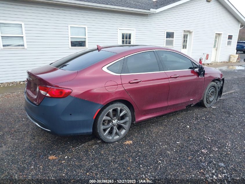 2015 CHRYSLER 200 C - 1C3CCCCBXFN662302
