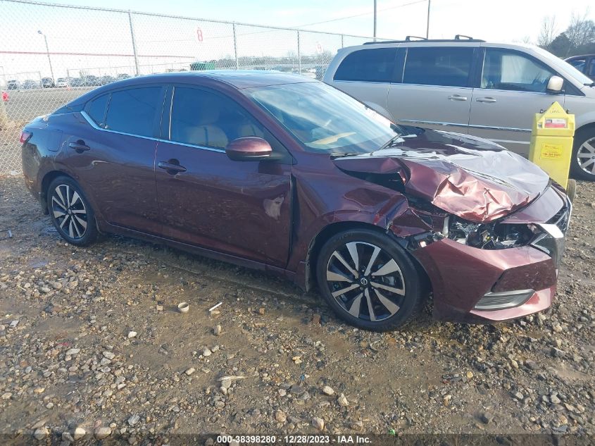 2022 NISSAN SENTRA SV - 3N1AB8CV4NY221282