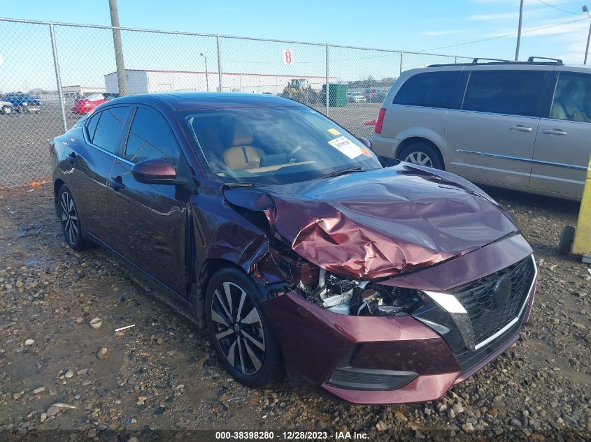 2022 NISSAN SENTRA SV - 3N1AB8CV4NY221282