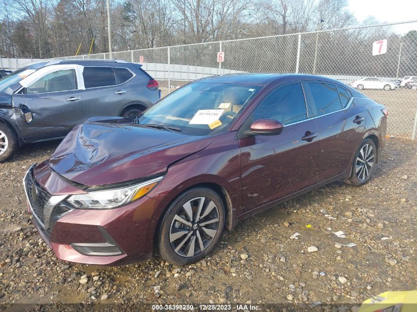 2022 NISSAN SENTRA SV - 3N1AB8CV4NY221282