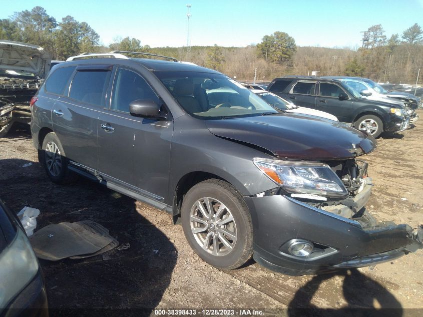 2013 NISSAN PATHFINDER SL - 5N1AR2MN4DC604453