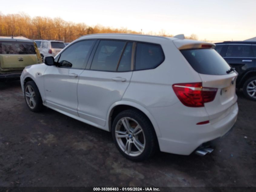 5UXWX9C55E0D12423 2014 BMW X3, photo no. 3