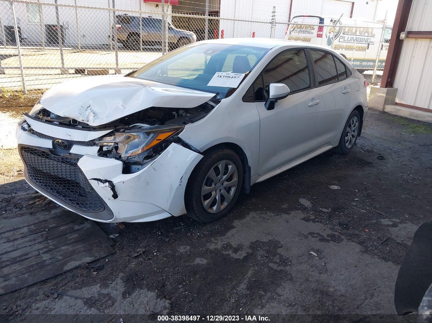 VIN 5YFEPRAE3LP049672 2020 TOYOTA COROLLA LE