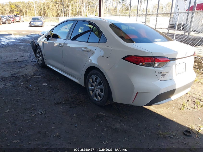 VIN 5YFEPRAE3LP049672 2020 TOYOTA COROLLA LE
