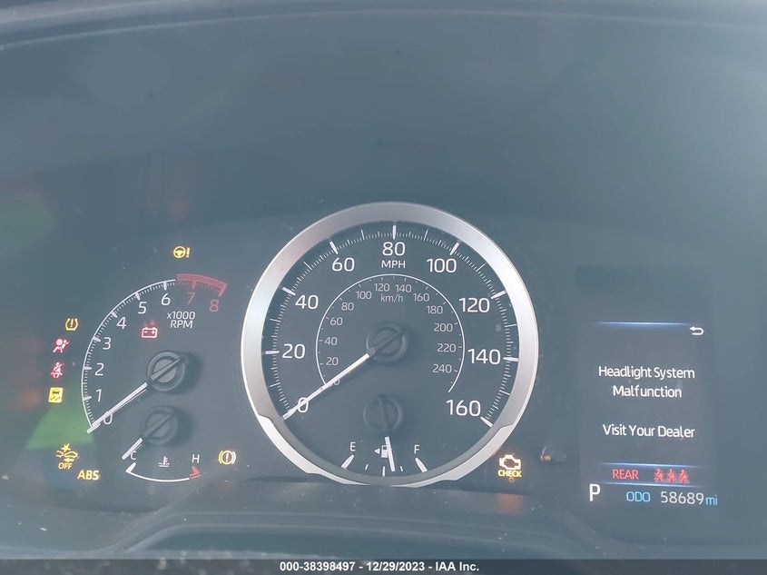 VIN 5YFEPRAE3LP049672 2020 TOYOTA COROLLA LE