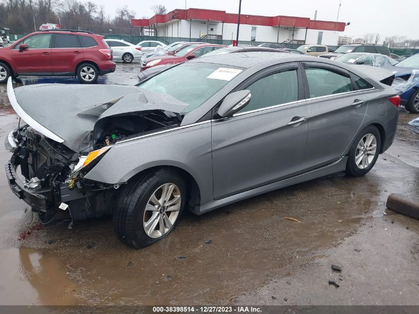 2014 HYUNDAI SONATA GLS - 5NPEB4AC3EH819319