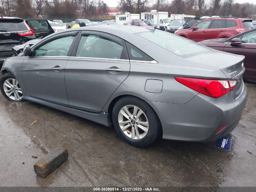 2014 HYUNDAI SONATA GLS - 5NPEB4AC3EH819319