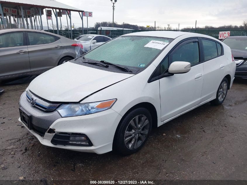 2014 HONDA INSIGHT EX - JHMZE2H78ES001963