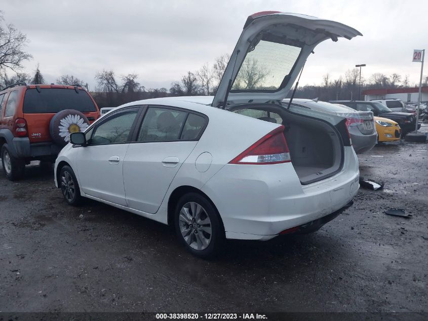 2014 HONDA INSIGHT EX - JHMZE2H78ES001963