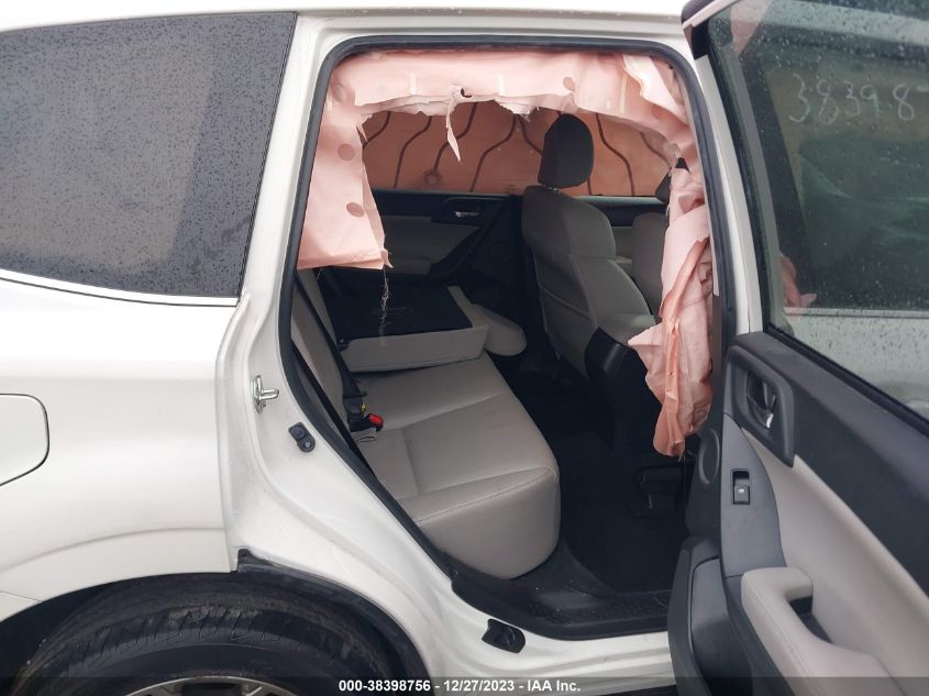 2015 SUBARU FORESTER 2.5I TOURING - JF2SJAWC3FH585665